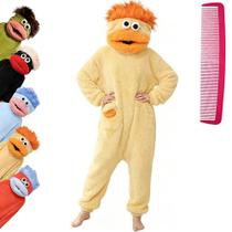 Pijama de pelúcia Brrioe Funny Big Mouth Monster Plush Fleece Pijama de pelúcia Brrioe Funny Big Mouth Monster Plush Fleece