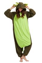 Pijama DELEY Axolotl Green, unissex, fantasia de Halloween para adultos Pijama DELEY Axolotl Green, unissex, fantasia de Halloween para adultos