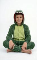 Pijama Dinossauro Infantil Kigurumi Plush Quentinho Macacão Roupa de Dormir Com Capuz Macio Antialérgico Unissex Pijama Dinossauro Infantil Kigurumi Plush Quentinho Macacão Roupa de Dormir Com Capuz Macio Antialérgico Unissex