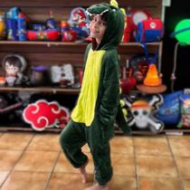 Pijama Dinossauro Kigurumi Infantil