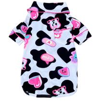 Pijama Duas Patas Vaquinha Neon para cachorro e gato