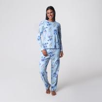 Pijama Estampa Stitch Azul - Uniq - Disney