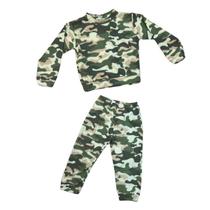 Pijama Estampado Infantil Menina e Menino Inverno Soft Manga Longa Tamanho 2 a 10