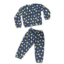 Pijama Estampado Infantil Menina e Menino Inverno Soft Manga Longa Tamanho 2 a 10
