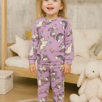 Pijama Estampado Infantil Menina e Menino Inverno Soft Manga Longa Tamanho 2 a 10 Pijama Estampado Infantil Menina e Menino Inverno Soft Manga Longa Tamanho 2 a 10