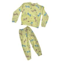 Pijama Estampado Infantil Menina e Menino Inverno Soft Manga Longa Tamanho 2 a 10
