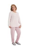 Pijama fem adut danka com botoes ml