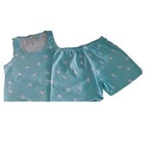 Pijama feminino adulto verão regata com short malwee