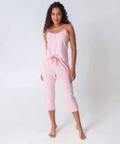 Pijama Feminino Alças Finas Marisa Rosa-67051 Pijama Feminino Alças Finas Marisa Rosa-67051