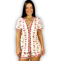 Pijama Feminino Americano Blogueira Aberto Com Botões Amamentação gestão cirurgico Pijama Feminino Americano Blogueira Aberto Com Botões Amamentação gestão cirurgico