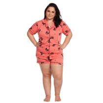 Pijama Feminino Americano Plus Size