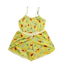 Pijama Feminino Baby Doll Shorts Estampado Tamanho GG