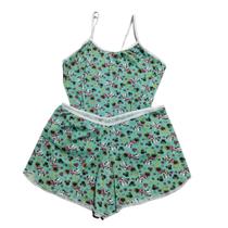 Pijama Feminino Baby Doll Shorts Estampado Tamanho GG - Nacional