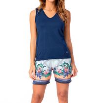 Pijama Feminino BermuDoll Regata 16600011 Lua Encantada