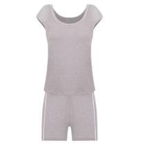 Pijama Feminino Camiseta Short Doll Lupo Algodão 24400