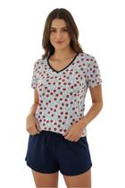 Pijama Feminino CONATA verão com manga