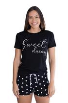 Pijama Feminino Curto de Calor Sweet Dreams