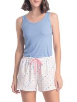Pijama Feminino Curto Espaço Pijama 4010320 Pijama Feminino Curto Espaço Pijama 4010320