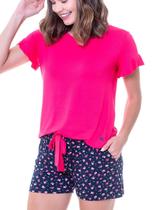Pijama feminino curto podiun 225040 Pijama feminino curto podiun 225040