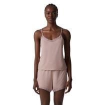 Pijama Feminino Curto Viscose com Renda Hering Pijama Feminino Curto Viscose com Renda Hering