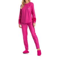 Pijama Feminino Daniela Tombini Soft Longo Rosa - 4340D