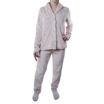 Pijama Feminino Danka Longo Fleece Rosa - 8884