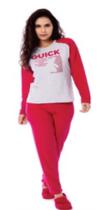 Pijama Feminino de Inverno em Plush - Marca Victory