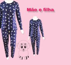 Pijama feminino de inverno viscose Mylla lingerie