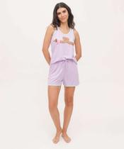 Pijama Feminino Estampa Cachorro Sem Manga Marisa-87046