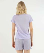 Pijama Feminino Estampa Cereja Marisa Lilás-88021