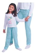 Pijama Feminino Infantil Lupo Longo Kids P/inverno 22420-001