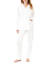 Pijama Feminino Lohe Tecido Macio e Confortável Cor MarfilMarfim Pijama Feminino Lohe Tecido Macio e Confortável Cor MarfilMarfim