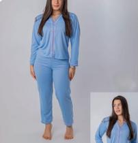 Pijama feminino longo Americano