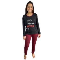 Pijama feminino longo Pijama feminino longo