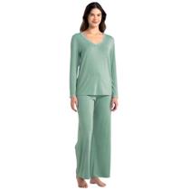 Pijama Feminino Longo Pantalona Soft She 870.11