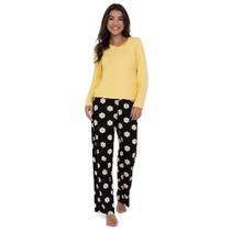 Pijama Feminino Longo Pellin 210102 Flores