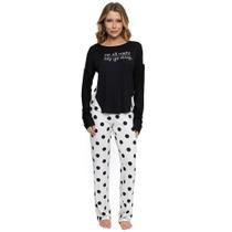 Pijama Feminino Longo Pellin G045 Poás Night