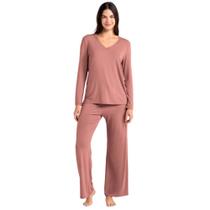 Pijama Feminino Longo Soft She 870-11