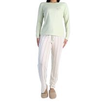 Pijama feminino longo viscose caminho dos sonhos 1102