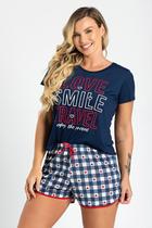 Pijama Feminino Love Smile Travel