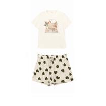 Pijama Feminino Malha Plus Size Marialicia Ref. 0183591