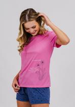 Pijama Feminino - Manga Curta - A hora é agora! - (Ref - 500139)