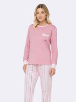 Pijama Feminino Manga Longa Dog Voyage