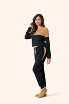 Pijama Feminino Manga Longa Gentileza em Algodão - Lua Encantada - G