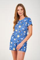 Pijama Feminino Pele De Pêssego Space