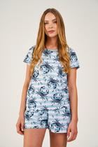 Pijama Feminino Pele De Pêssego Summer