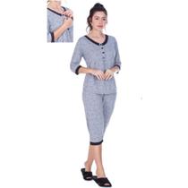Pijama feminino Pescador Capri Gestante
