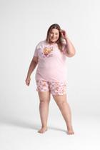 Pijama Feminino Plus Size curto Algodão Pijama Feminino Plus Size curto Algodão