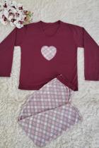 Pijama Feminino Plus Size-Inverno- 48 ao 56