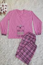 Pijama Feminino Plus Size-Inverno- 48 ao 56